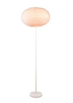 Trio Lighting lattiavalaisin Furry E27 hiekanvalkoinen