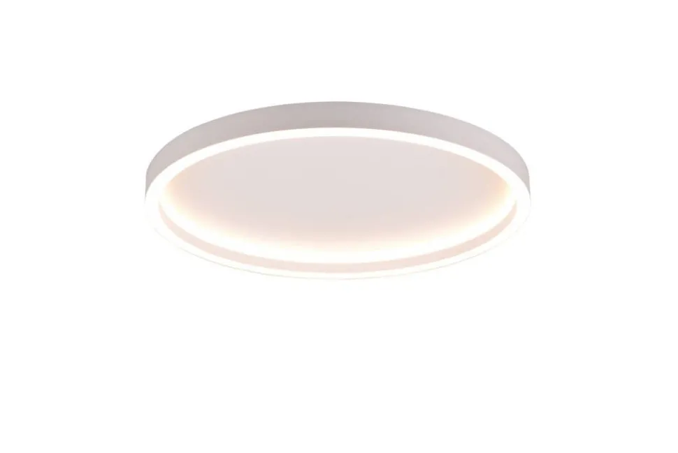 Trio Lighting LED kattovalaisin Rotonda pyöreä mattavalkoine