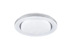 Trio Lighting LED kattovalaisin Atria 48 cm valkoinen starli