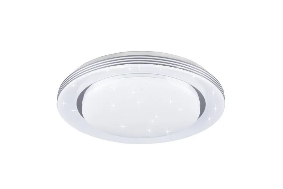 Trio Lighting LED kattovalaisin Atria 48 cm valkoinen starli