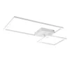 Trio Lighting LED kattovalaisin Padella mattavalkoinen