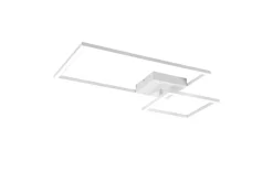 Trio Lighting LED kattovalaisin Padella mattavalkoinen