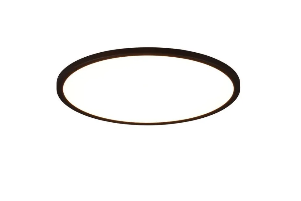 Trio Lighting LED kattovalaisin Aureo 40 cm mattamusta RGB