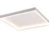 Trio Lighting LED kattovalaisin Rotonda neliö mattavalkoinen
