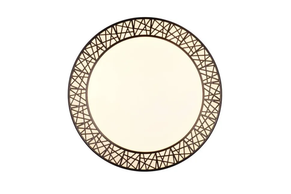 Trio Lighting LED kattovalaisin Cluster musta