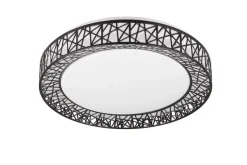 Trio Lighting LED kattovalaisin Cluster musta