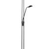 Trio Lighting LED lattiavalaisin Spock mattamusta