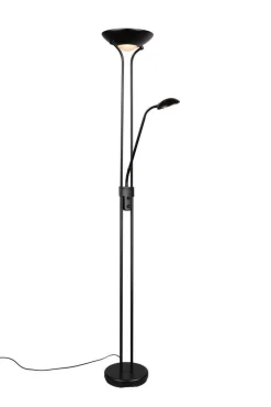 Trio Lighting LED lattiavalaisin Spock mattamusta