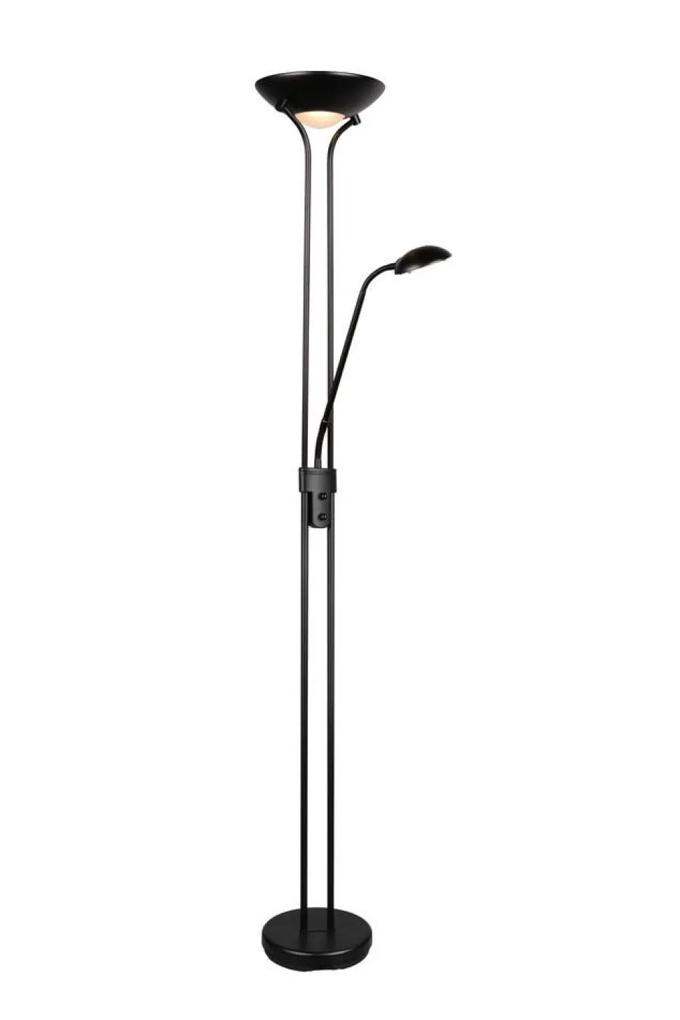Trio Lighting LED lattiavalaisin Spock mattamusta