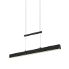 Trio Lighting LED riippuvalaisin Paros mattamusta