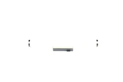 Trio Lighting LED seinävalaisin Mattimo H2O 40 cm kromi 4000