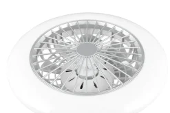 Trio Lighting LED tuuletinkattovalaisin Stralsund harmaa sta
