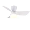 Trio Lighting LED tuuletinkattovalaisin Randers mattavalkoin