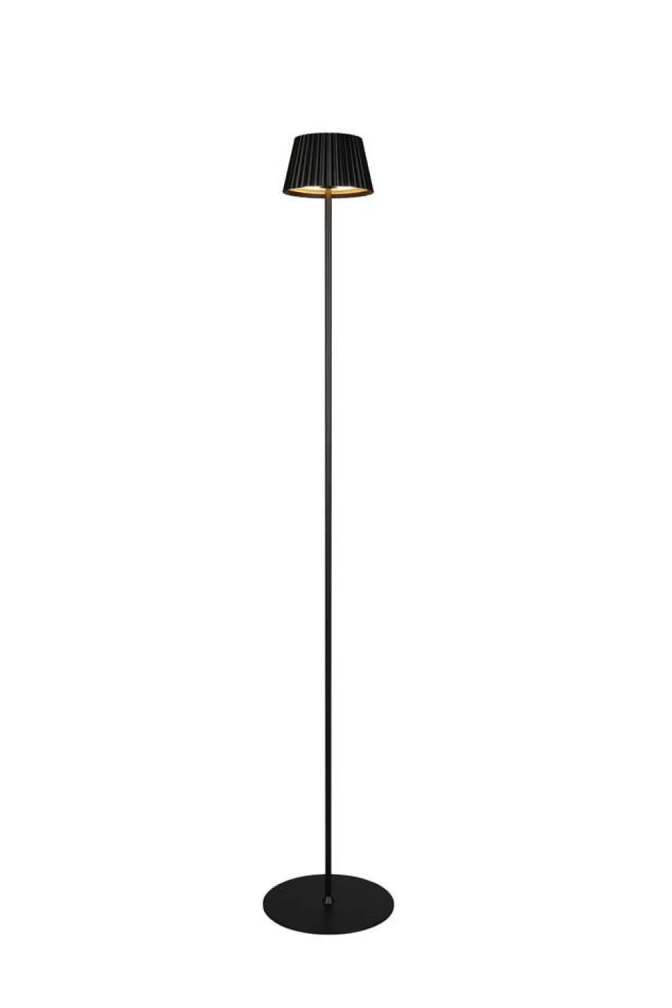 Trio Lighting LED ulkolattiavalaisin Suarez mattamusta ladat