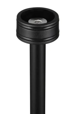Trio Lighting LED ulkolattiavalaisin Suarez mattamusta ladat