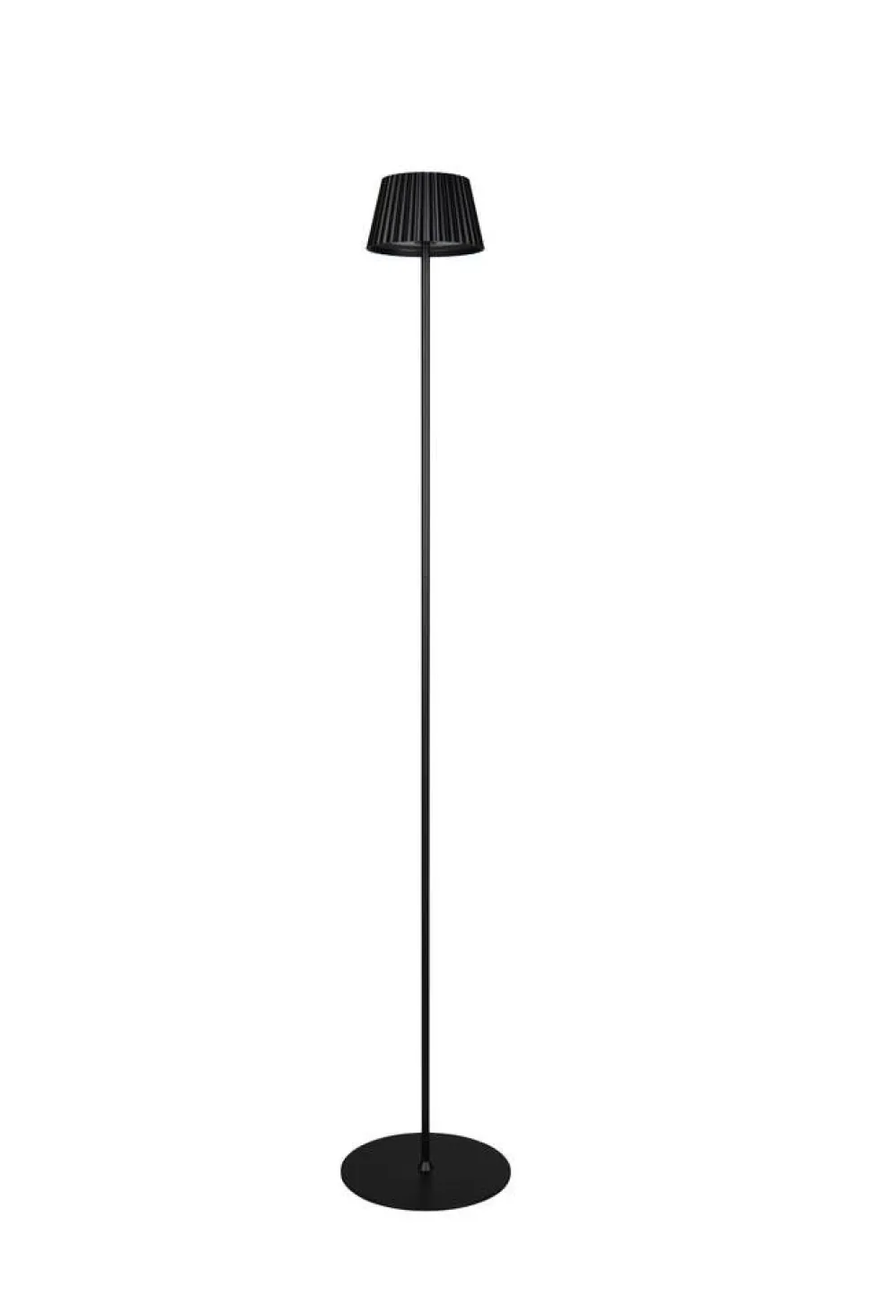 Trio Lighting LED ulkolattiavalaisin Suarez mattamusta ladat