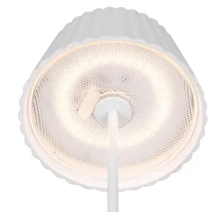 Trio Lighting LED ulkopöytävalaisin Suarez mattavalkoinen la