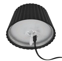 Trio Lighting LED ulkopöytävalaisin Suarez mattamusta ladatt