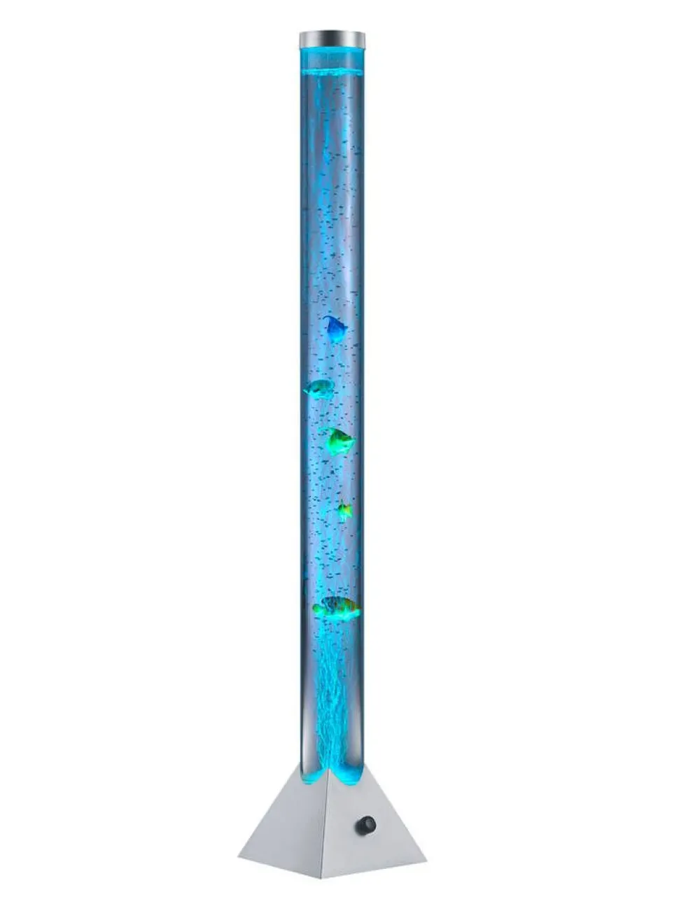 Trio Lighting LED valopylväs Motion harmaa RGB