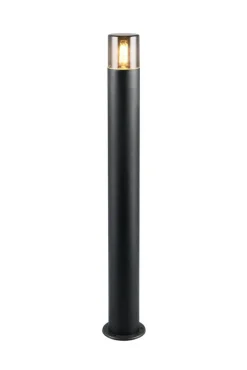Trio Lighting pylväsvalaisin Hoosic 80 cm E27 mattamusta