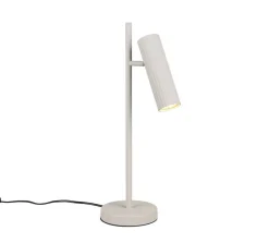 Trio Lighting pöytävalaisin Soka GU10 lämmin harmaa