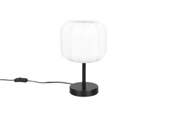 Trio Lighting pöytävalaisin Madeline E27 valkoinen