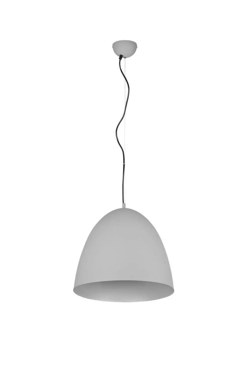 Trio Lighting riippuvalaisin Tilda 40 cm E27 harmaa