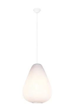 Trio Lighting riippuvalaisin Janine E27 valkoinen