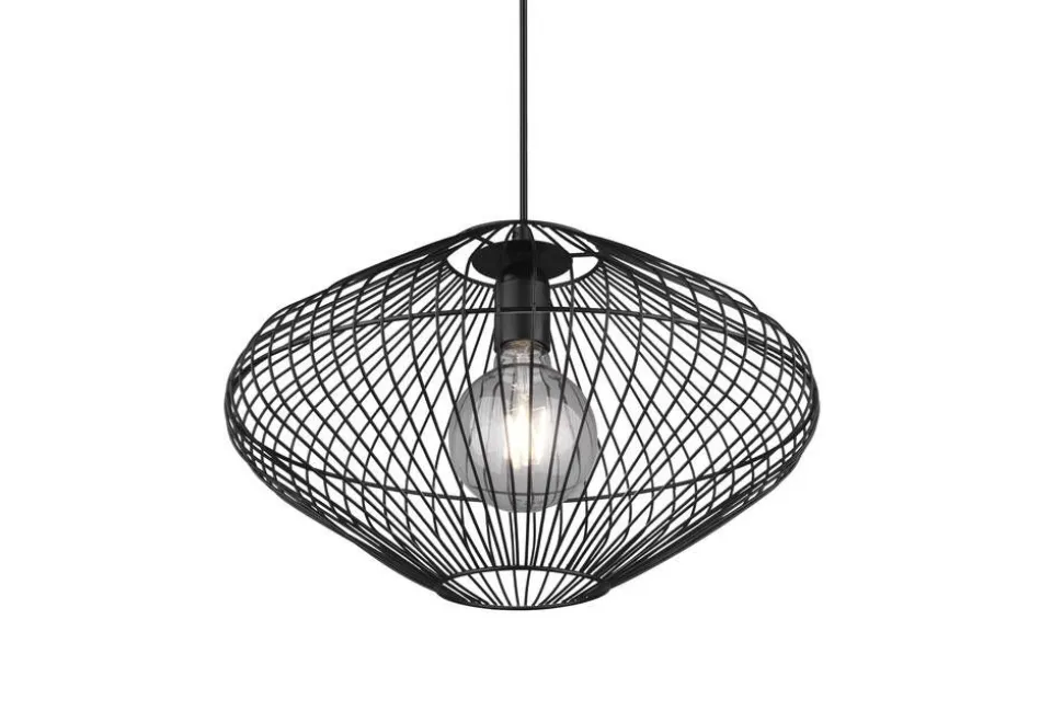 Trio Lighting riippuvalaisin Cobain E27 mattamusta