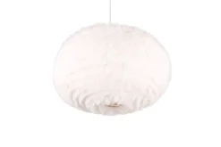 Trio Lighting riippuvalaisin Furry 50 cm E27 hiekanvalkoinen