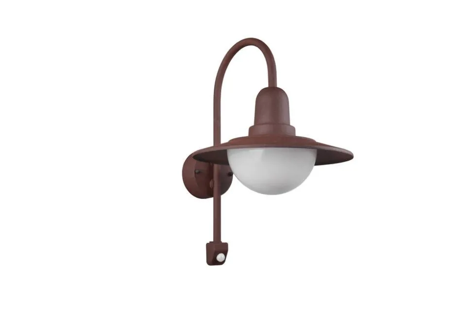 Trio Lighting seinävalaisin Norman E27 rustiikki liiketunnis