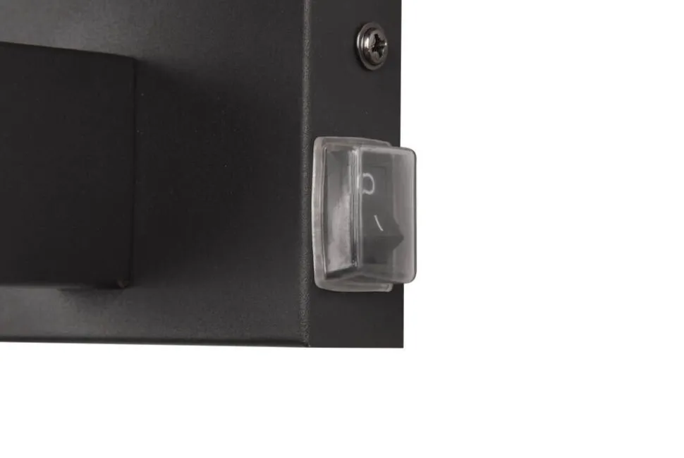 Trio Lighting seinävalaisin Kula H2O 1-os E14 mattamusta
