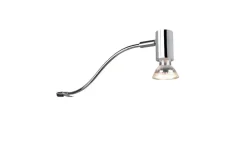 Trio Lighting seinävalaisin Giada H2O 1-os GU10 kromi