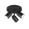 Trio Lighting spottivalaisin Angelo H2O 3-os GU10 mattamusta