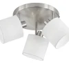 Trio Lighting spottivalaisin Tommy 3-os E14 harjattu teräs/v
