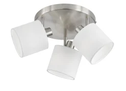 Trio Lighting spottivalaisin Tommy 3-os E14 harjattu teräs/v