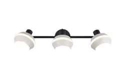 Trio Lighting spottivalaisin Isla 3-os E14 lämmin harmaa/mat