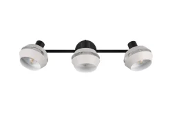 Trio Lighting spottivalaisin Isla 3-os E14 lämmin harmaa/mat