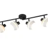 Trio Lighting spottivalaisin Isla 4-os E14 lämmin harmaa/mat