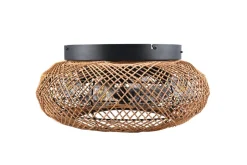 Trio Lighting tuuletinkattovalaisin Lillesand 4xE27 mattamus