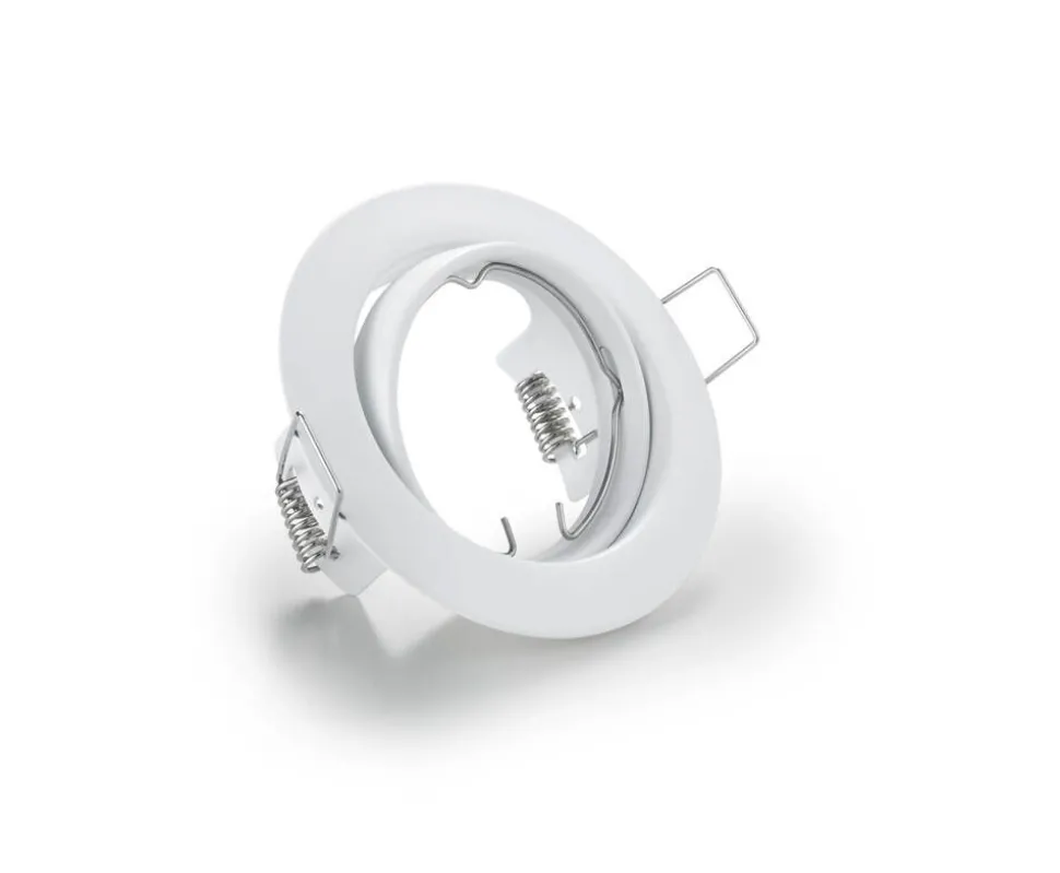 Trio Lighting alasvalo Jura GU10 mattavalkoinen pyöreä