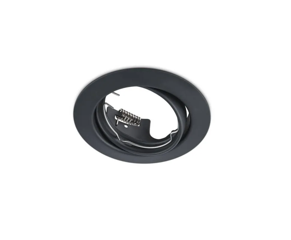 Trio Lighting alasvalo Jura GU10 mattamessinki pyöreä
