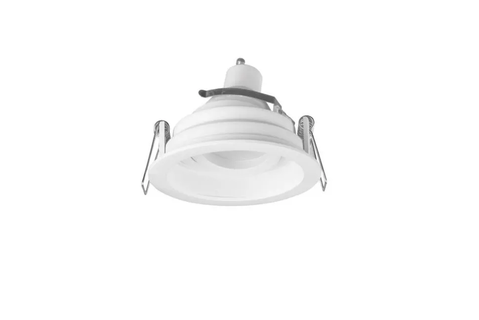 Trio Lighting alasvalo Kenai GU10 9 cm mattavalkoinen pyöreä