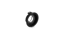 Trio Lighting alasvalo Kenai GU10 9 cm mattamusta pyöreä