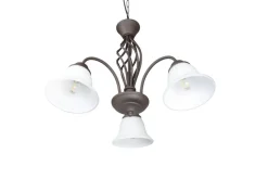 Trio Lighting kattokruunu Rustica 3-os E27 rustiikki