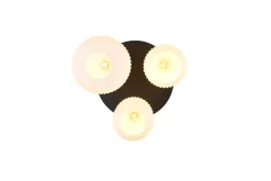 Trio Lighting kattovalaisin Diva 3-os E27 mattamessinki/valk