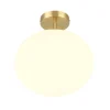 Trio Lighting kattovalaisin Fomento E27 mattamessinki/valkoi
