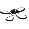 Trio Lighting kattovalaisin Fly LED 40 cm mattamusta