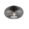Trio Lighting kattovalaisin Johann 30 cm E27 mattamusta