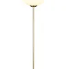 Trio Lighting lattiavalaisin Fomento E27 mattamessinki/valko
